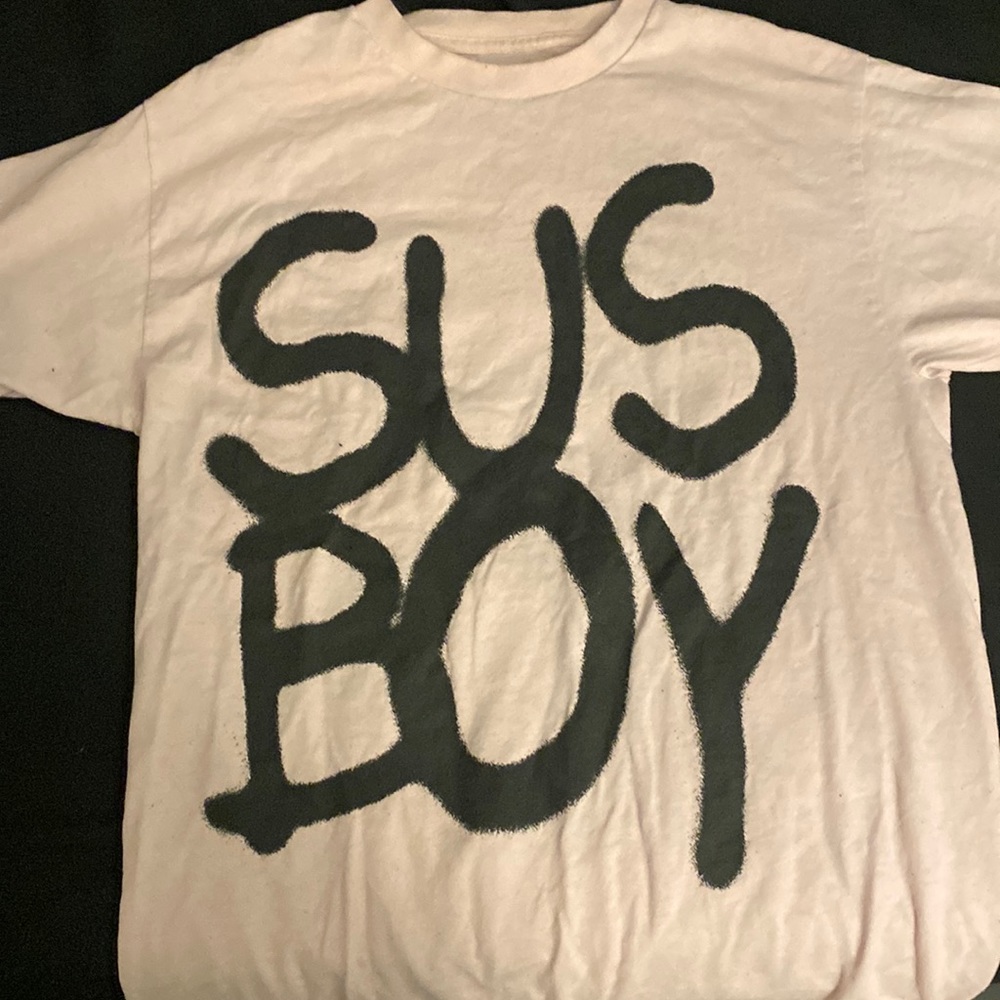 SUS BOY x Lil Peep Anarchy t shirt